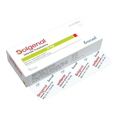 Dolgenal 10 Mg Tablets 1 Dolgenal 10 Mg Tablets (Ketorolac Tromethamine)