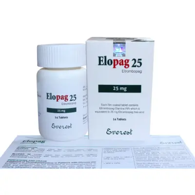 Elopag 25 Mg Tablets (Eltrombopag)