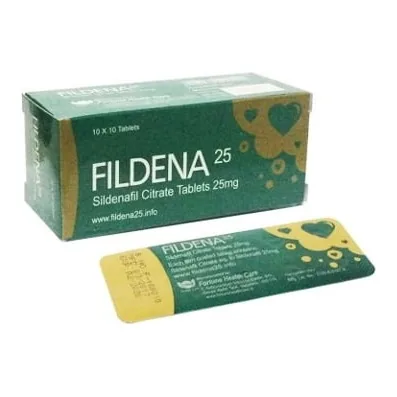 Fildena 25 Mg Tablet (Sildenafil Citrate)