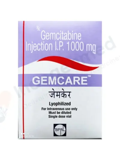 Gemcare 1000 Mg Injection — Gemcitabine