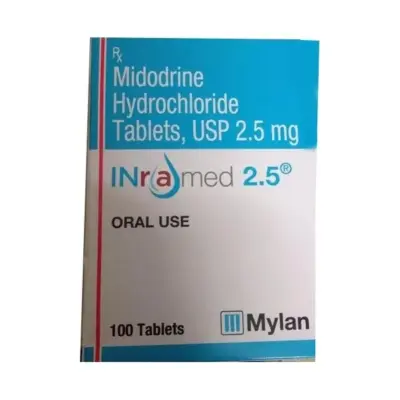 Inramed 2.5 Mg Tablets (Midodrine Hydrochloride)