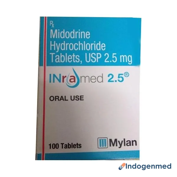 Inramed 2.5 Mg Tablets 2 Inramed 2.5 Mg Tablets (Midodrine Hydrochloride)