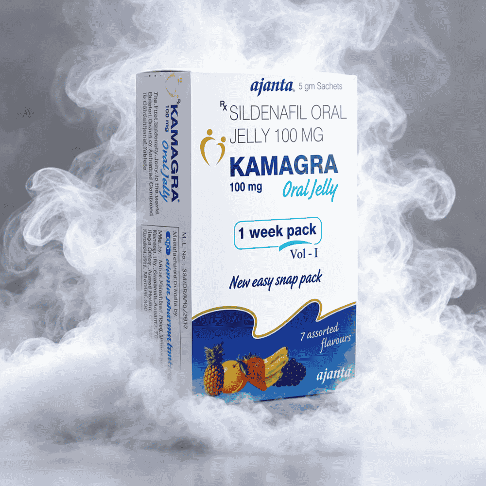 Kamagra Oral Jelly (Sildenafil Citrate) 8 kamagraoraljelly