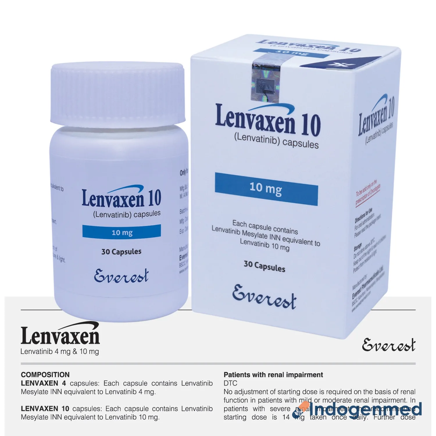 Lenvaxen 10 Mg Capsules 2 Lenvaxen 10 Mg Capsules (Lenvatinib)
