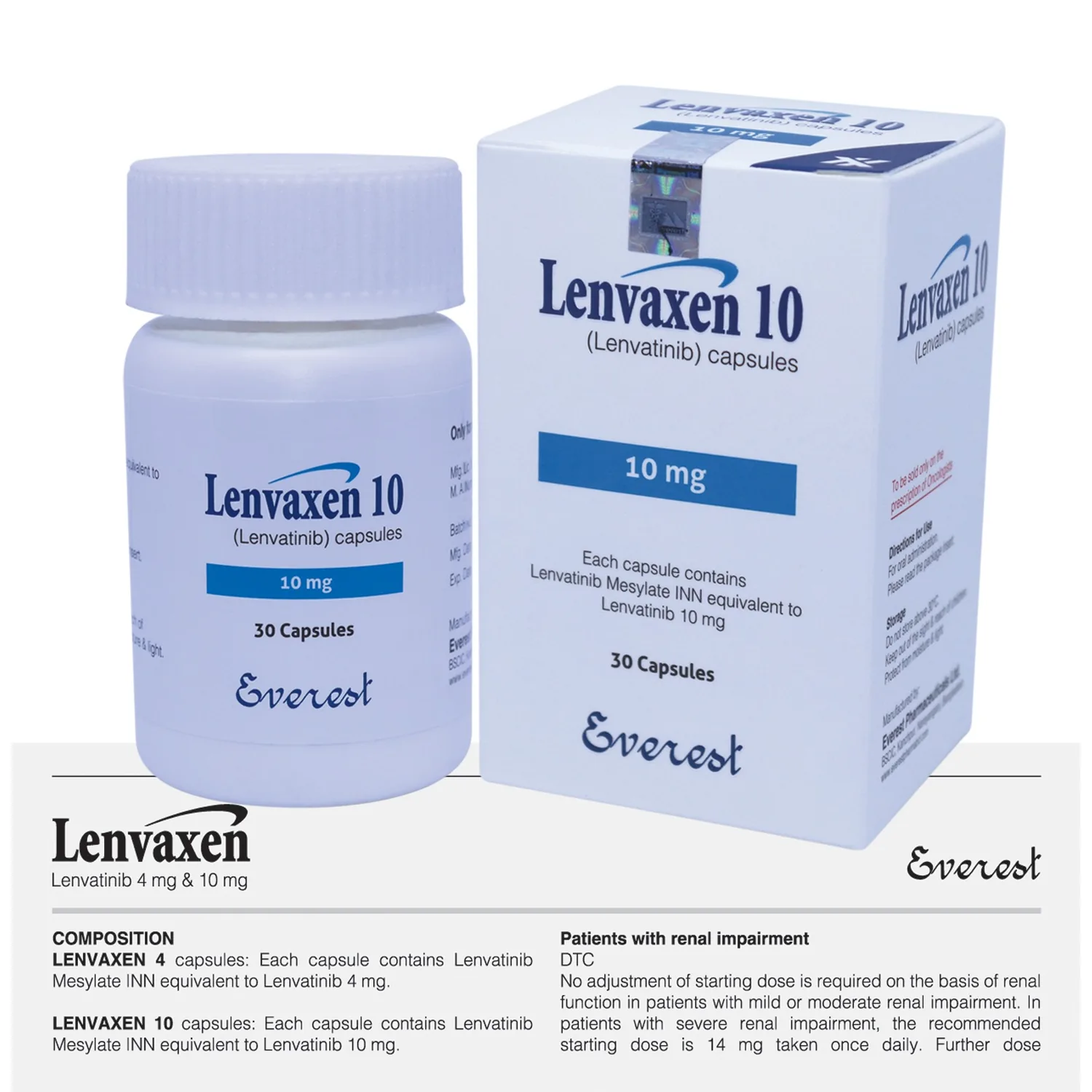 Lenvaxen 10 Mg Capsules 1 Lenvaxen 10 Mg Capsules (Lenvatinib)