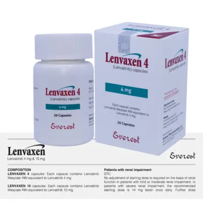 Lenvaxen 4 Mg Capsules (Lenvatinib)