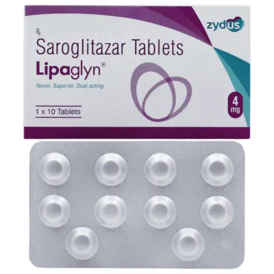 Lipaglyn Tablet (Saroglitazar)