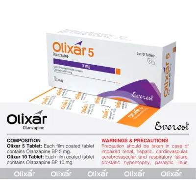 Olixar 5 Mg Tablet (Olanzapine)