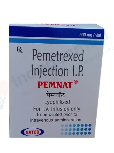 Pemnat 500 Mg Injection — Pemetrexed