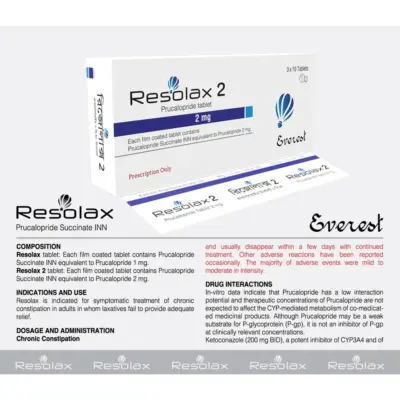 Resolax 2 Mg Tablet (Prucalopride)
