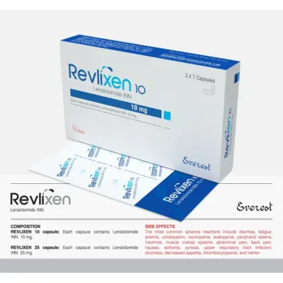 Revlixen 10 Mg Capsules (Lenalidomide)
