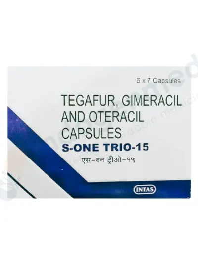 S-one Trio 15 Mg Capsules