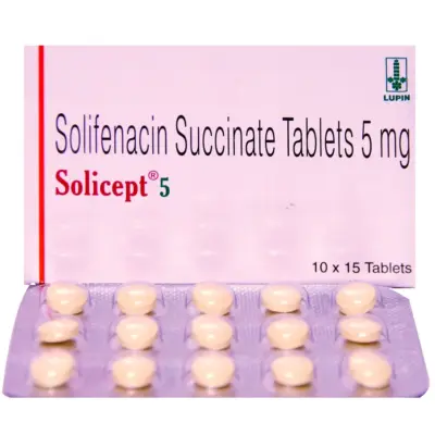 Solicept 5 Mg Tablets (Solifenacin Succinate)