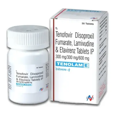 Tenolam E Tablets (Tenofovir Disoproxil Fumarate)