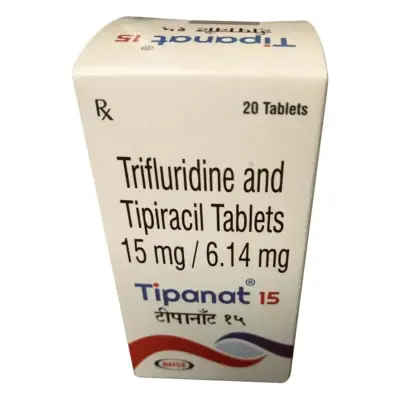 Tipanat 15 Mg Tablets (Tipiracil/Trifluridine)
