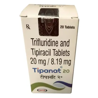 Tipanat 20 Mg Tablet (Tipiracil/Trifluridine)