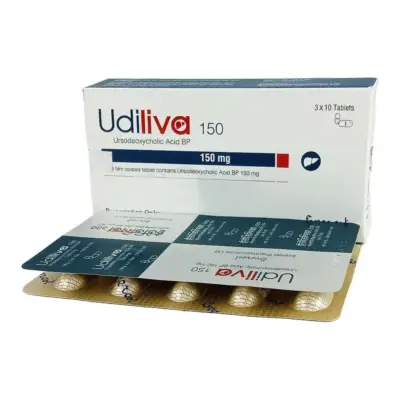 Udiliva 150 Mg Tablets (Ursodeoxycholic Acid)