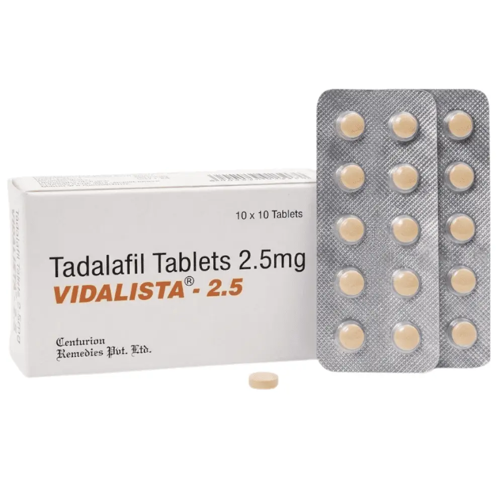 Vidalista 2.5 Mg Tablets 1 vidalista 2.5mg