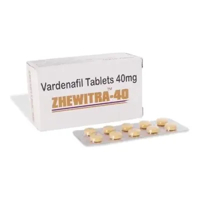 Zhewitra 40 Mg Tablets (Vardenafil)