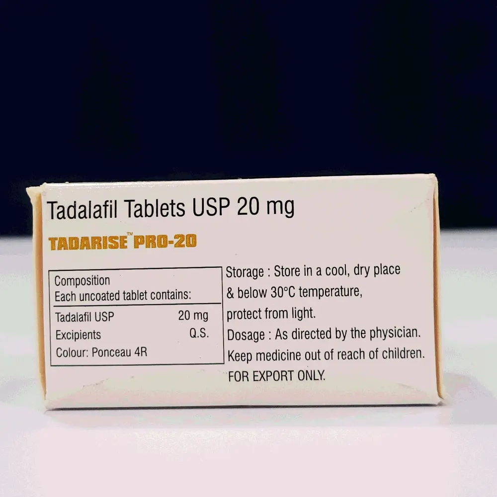 Tadarise Pro 20 Mg Tablets 1 Tadarise Pro 20 Mg Tablets