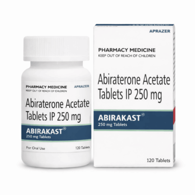 Abirakast 250 Mg Tablet — Abiraterone | Aprazer Healthcare