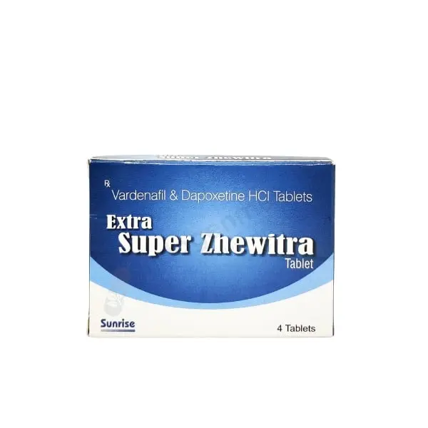 Extra Super Zhewitra 1 Extra Super Zhewitra (Dapoxetine, Vardenafil)
