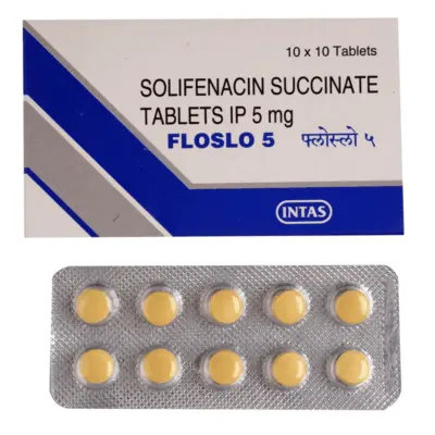 Floslo 5 Mg Tablets (Solifenacin Succinate)