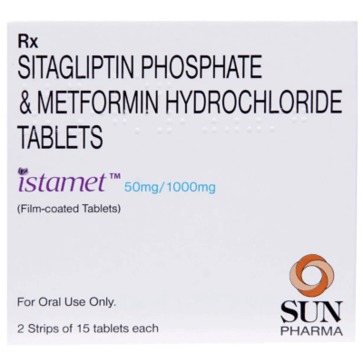 Istamet 50 500 Tablets — Metformin; Sitagliptin
