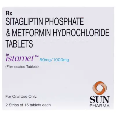Istamet 50 500 Tablets — Metformin; Sitagliptin