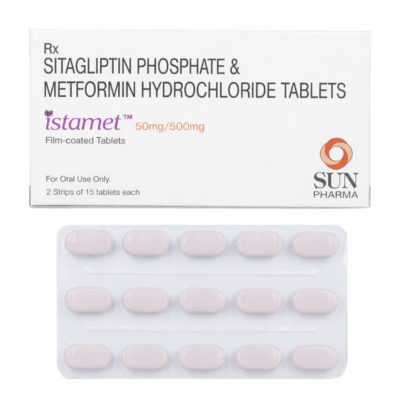 Istamet 50 500 Tablets — Metformin; Sitagliptin