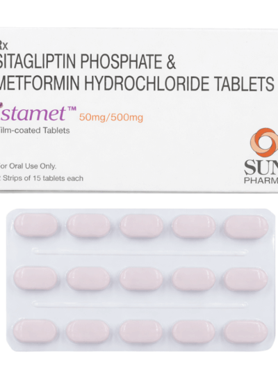 Istamet 50 500 Tablets — Metformin; Sitagliptin