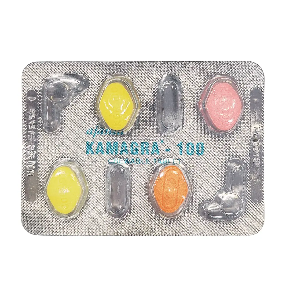 Kamagra 100 Mg Chewable Tablets 5 kamagra chewable tablets