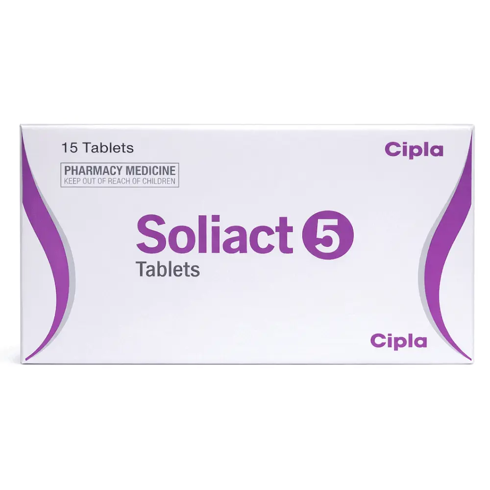 Soliact 5 Mg Tablets 1 Soliact 5 Mg Tablets | Cipla Ltd