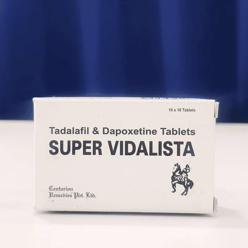 Super Vidalista Tablets 1 Super Vidalista Tablets (Dapoxetine, Tadalafil)