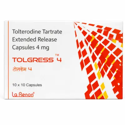 Tolgress 4 Mg Capsules