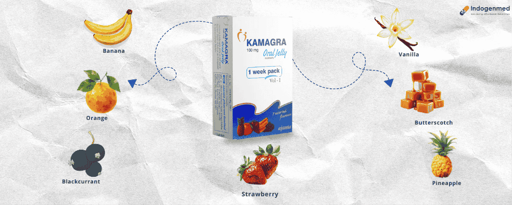 7-Flavour Oral Jelly for ED