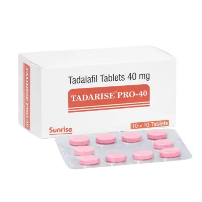 Tadarise Pro 40 Mg Tablet
