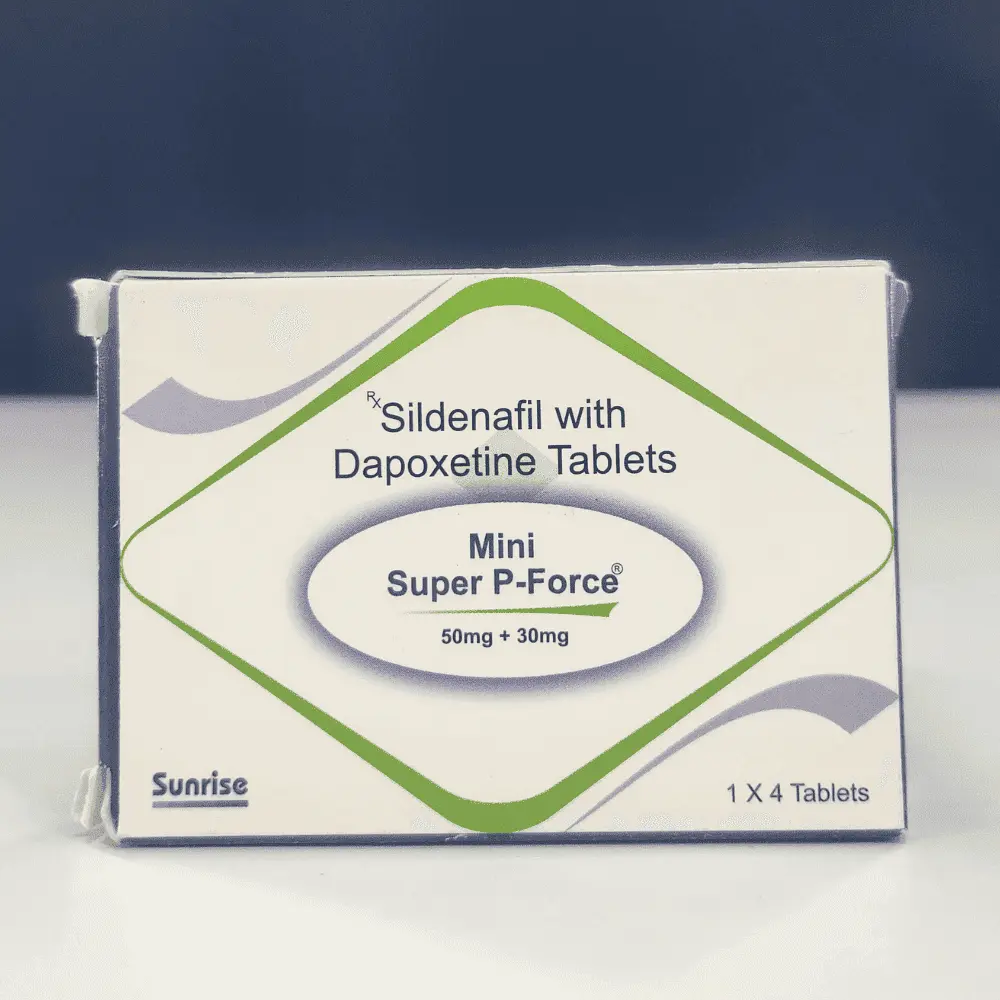 Mini Super P-Force Tablets 1 Mini Super P-Force Tablets (Dapoxetine) tablets