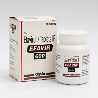 Efavirenz tablets in packaging
