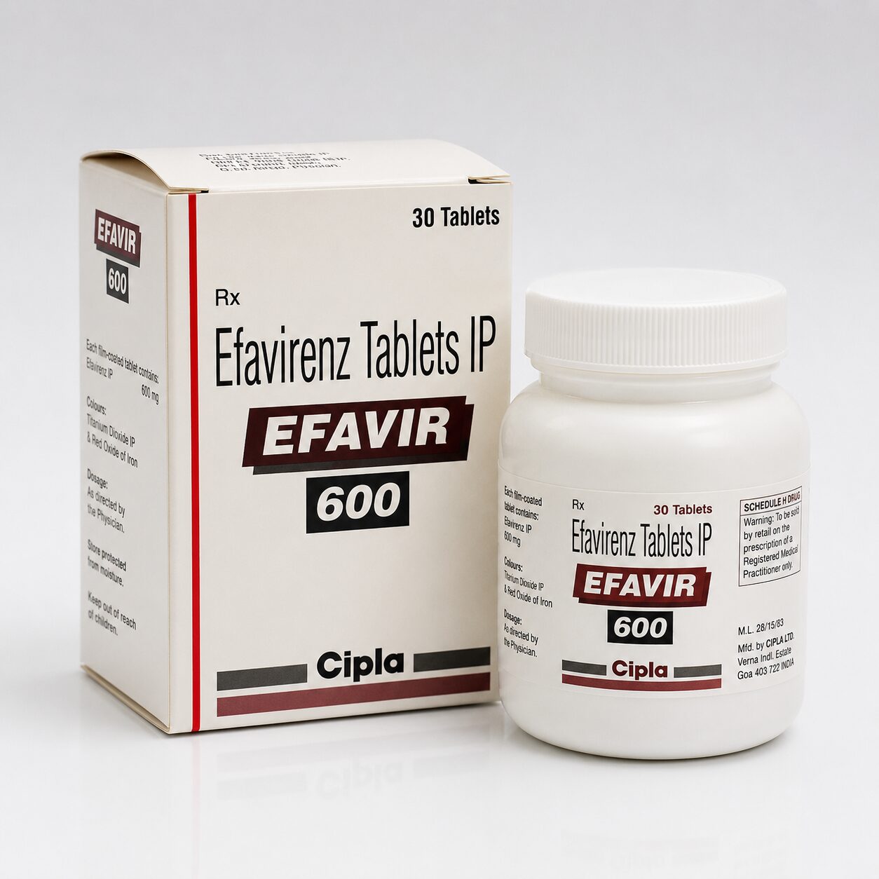 Efavir 600 Tablet