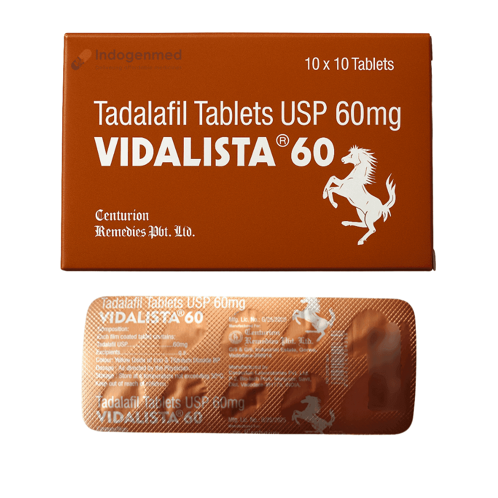 Таблетки Видалиста 60 Мг 6 Vidalista60mg 5