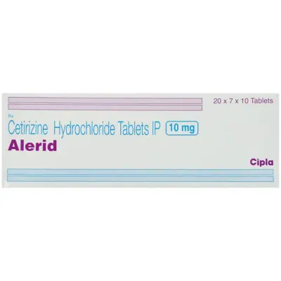 Alerid Tablet (Cetirizine)