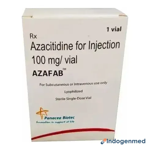 Azafab 100 Mg Injection 2 Azafab 100 Mg Injection (Azacitidine)