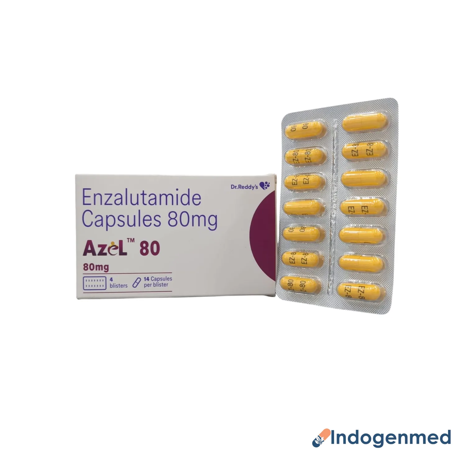 Azel 80 Mg Capsule 2 Azel 80 Mg Capsule (Enzalutamide)