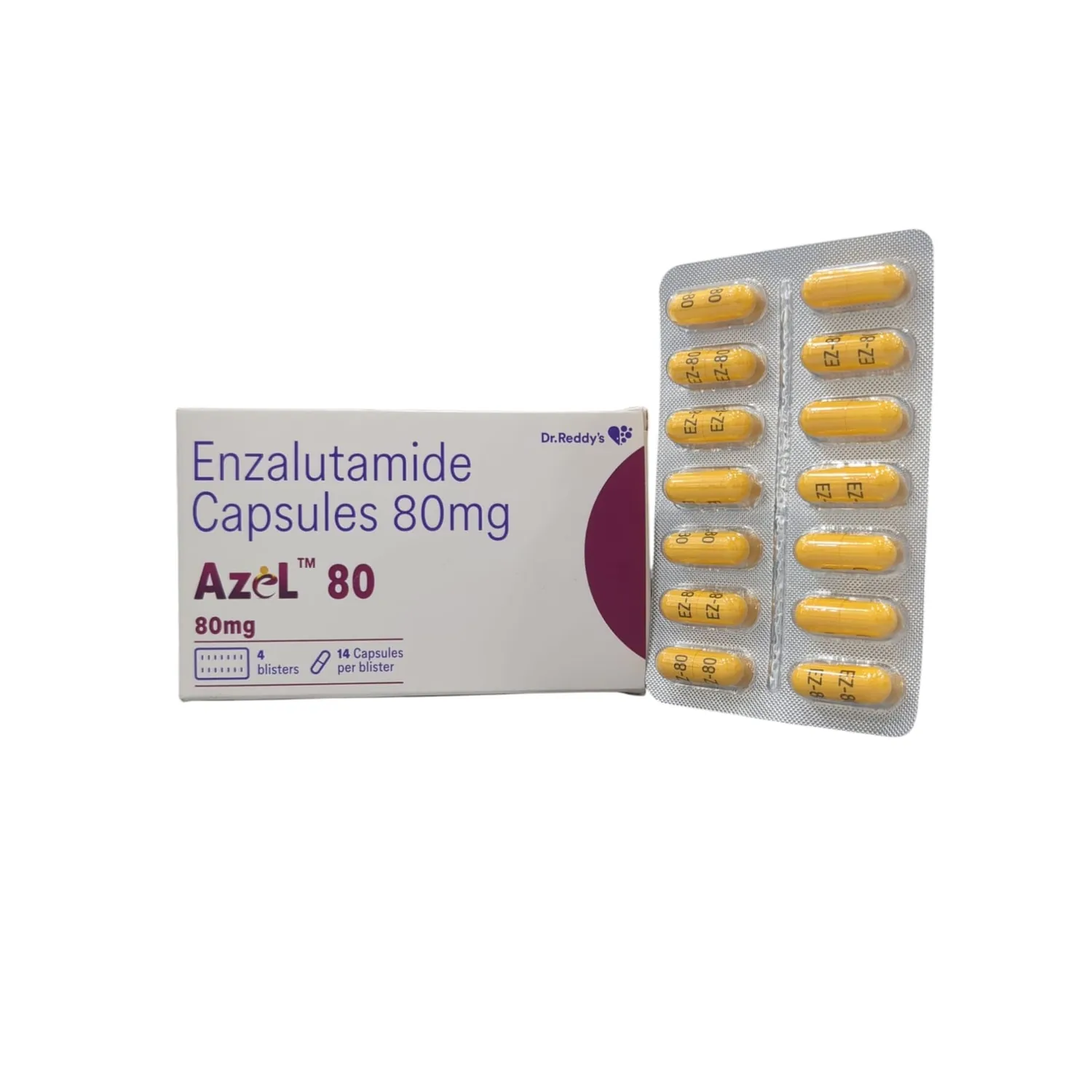 Azel 80 Mg Capsule 1 Azel 80 Mg Capsule (Enzalutamide)