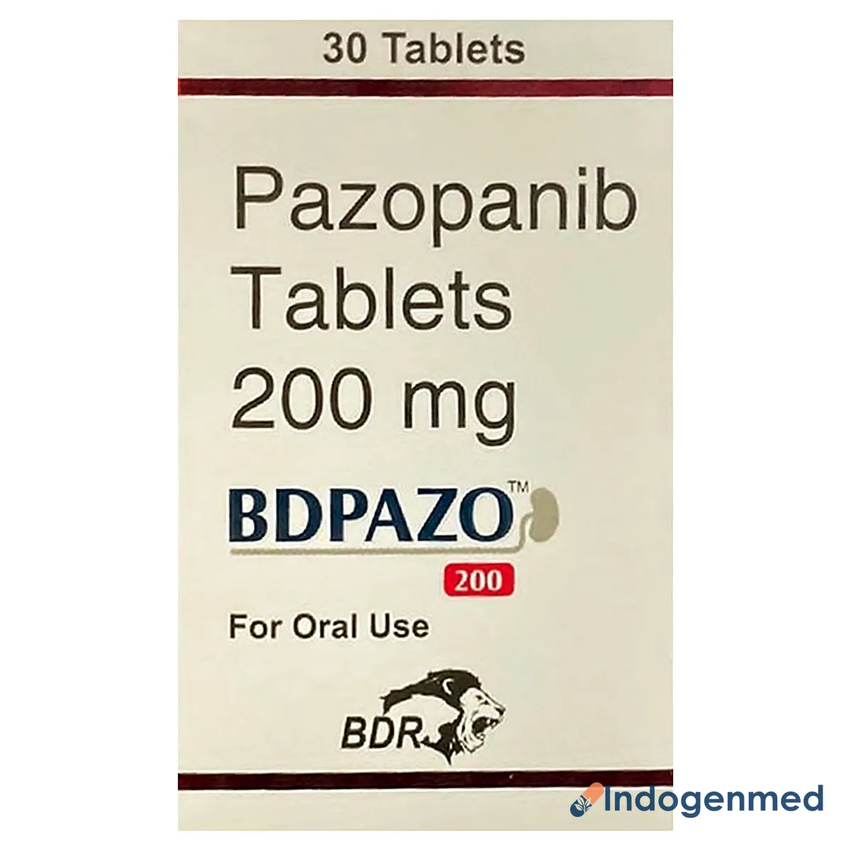 Bdpazo 200 Mg Tablet 2 Bdpazo 200 Mg Tablet (Pazopanib)