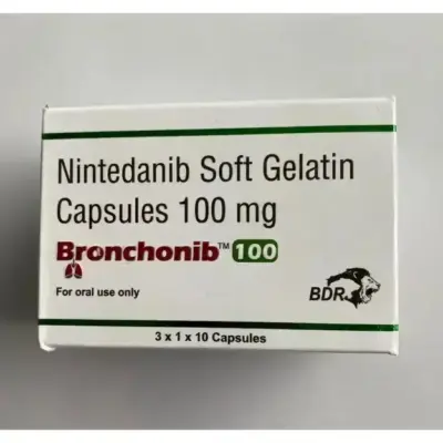 Bronchonib 100 Mg Capsule (Nintedanib)