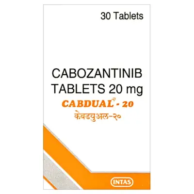 Cabdual 20 Mg Tablet (Cabozantinib)